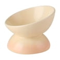 thumbnail image 2 of Elevated Ceramic Pet Food Bowl, Raised Slanted Dish for Cats and Dogs, Anti Spill Feeding Bowl for Daily Meals and Water, Home Kitchen Pet Station, 2 of 4