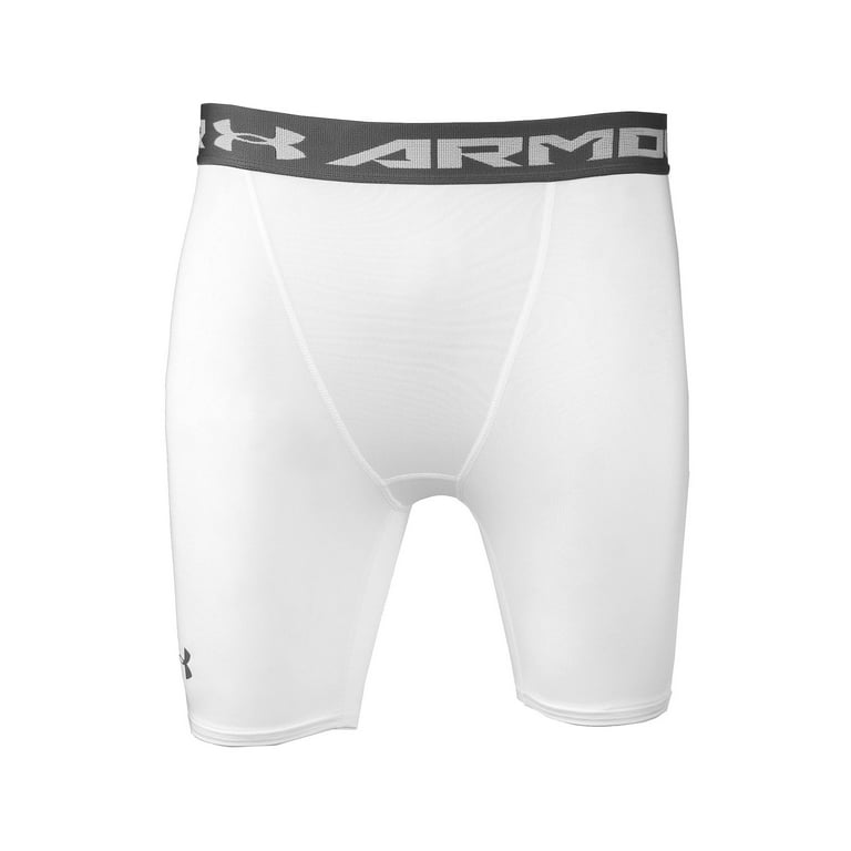 Under Armour Men's Heatgear Compression Shorts White XX-Large