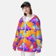 thumbnail image 3 of Balery Magic Mushrooms Sudadera ligera de manga larga con capucha y protección solar UPF 50+ para hombre y mujer, ideal para pesca y running-X-Large, 3 of 7