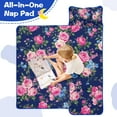 thumbnail image 4 of Pioneer Flower Floral Print Pattern Toddler Nap Mats for Kids Preschool,Sleeping Mat Bag or Kids,Toddler Sleeping Bag,Toddler Nap Mat or Daycare, 4 of 6
