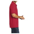 thumbnail image 3 of Mafoose Mens Core Blend Jersey Knit Male Polo Red 5XL, 3 of 6