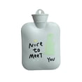 thumbnail image 1 of Dvkptbk Hot Water Bottle Water Injection Hot Water Bottle Simples Warm Water Bag Explosion-Proof Home Essentials, 1 of 1