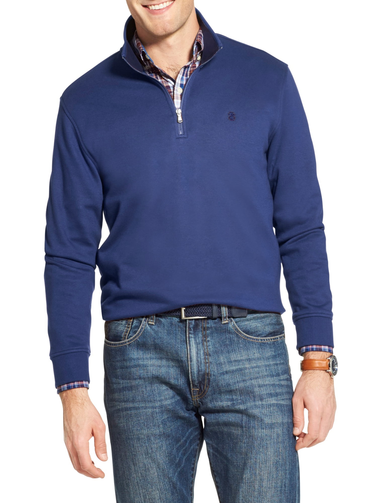 IZOD Men's Advantage Fleece Quarter Zip 