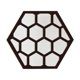 thumbnail image 2 of Xihbxyly Decoración Hexagonal, Arte de Pared de Panal de Madera Natural, Colgante Hueco de Fácil Instalación, Uso Versátil En Interiores y Exteriores, Regalo Perfecto para La Decoración Del Hogar, Re, 2 of 2