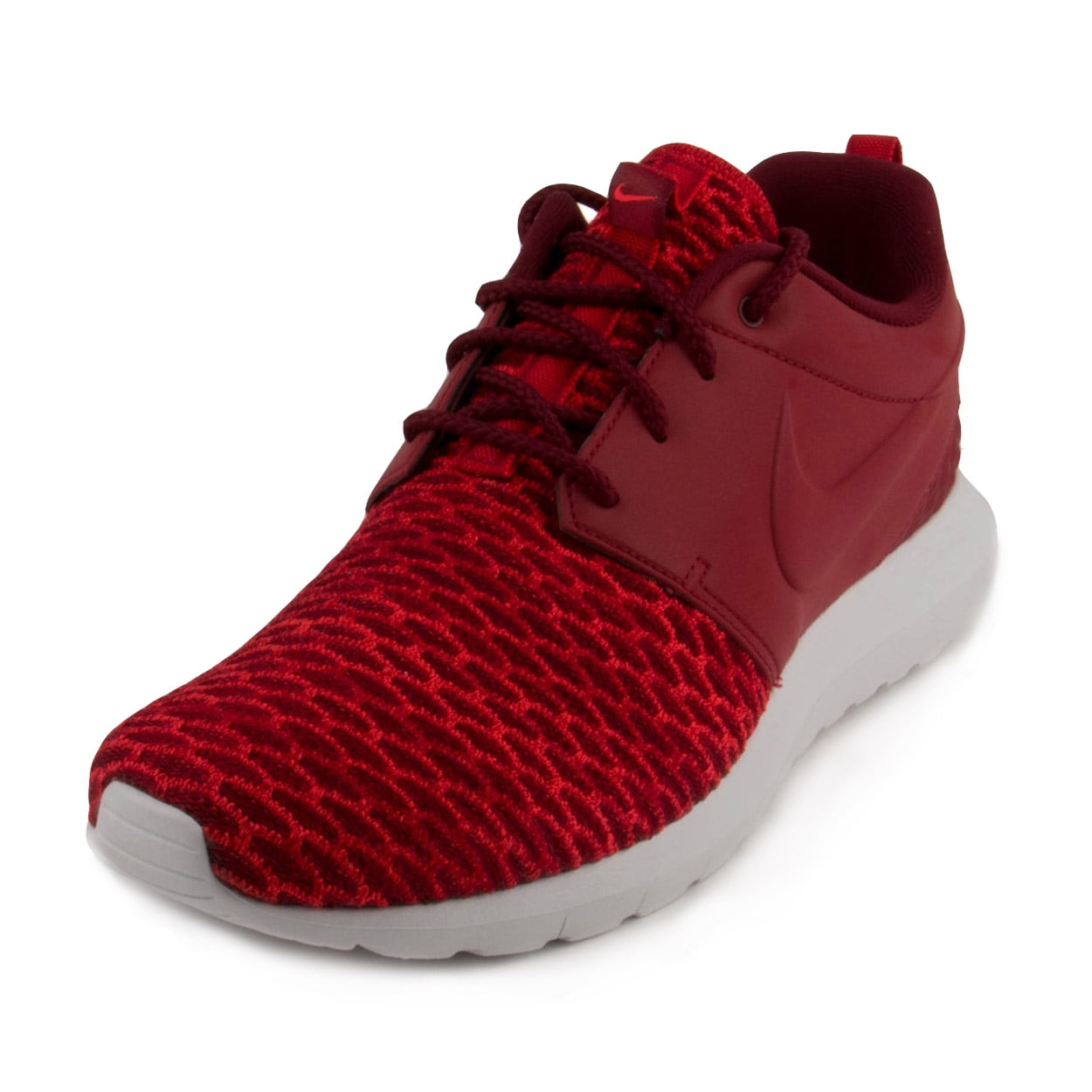 Nike Mens Roshe NM Flyknit PRM Red" Gym Red/Crimson 746825-600 - Walmart.com