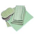 thumbnail image 4 of Bamboo Microfiber Cloths, Premium Bamboo Cloths, Reusable And Machine Washable, For Dust, Tableware, Window, Car 10pcs, 4 of 5