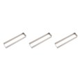 thumbnail image 2 of Guardoinrt Wide Application Stainless Steel Rectangle Cookie Set Anti Rust Stainless Steel Cookie Rectangle Shapes Long square large size 3Set, 2 of 6