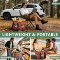 thumbnail image 6 of Collapsible Car Trunk Organizer with Handles 600D Oxford for Car Kitchen and Home Storage, Red Roses 13× 10.2×10.8inch, 6 of 6
