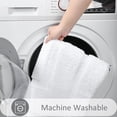 thumbnail image 6 of Softlife Bathroom Rug Soft Absorbent Microfiber Bathroom Rugs Washable Bath Mat,24"x36",White, 6 of 6