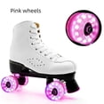 thumbnail image 4 of Roller Skate Wheels with Wrench Outdoor Light Up Wheels Blue, 4 of 5