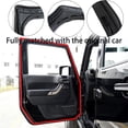 thumbnail image 4 of Zyutaosan Front Full Door Trim Seal Weatherstrip Kit Fit For Jeep Wrangler Jk 2007-2018 2Pcs, 4 of 5