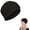 Black, variant on Soft Stretch Turban Cap – Breathable Thin Cooling Skull Caps & Head Wraps for Women, Running & Hiking(RL Black)