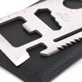 thumbnail image 4 of kurtrusly Multi-Purpose 11-in-1 Stainless Steel Survival Cutter Tool Outdoor Travel Camping Climing Emergency Card Pocket Cutter, 4 of 9