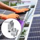 thumbnail image 5 of 4 paquetes de soportes de montaje para paneles solares Abrazadera de panel final ajustable, 5 of 5