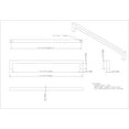 thumbnail image 3 of Elements Stanton Cabinet Pull 9.17W, 3 of 7