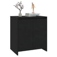 thumbnail image 2 of vidaXL Sideboard Black 70x41x75 cm Engineered Wood, 2 of 5