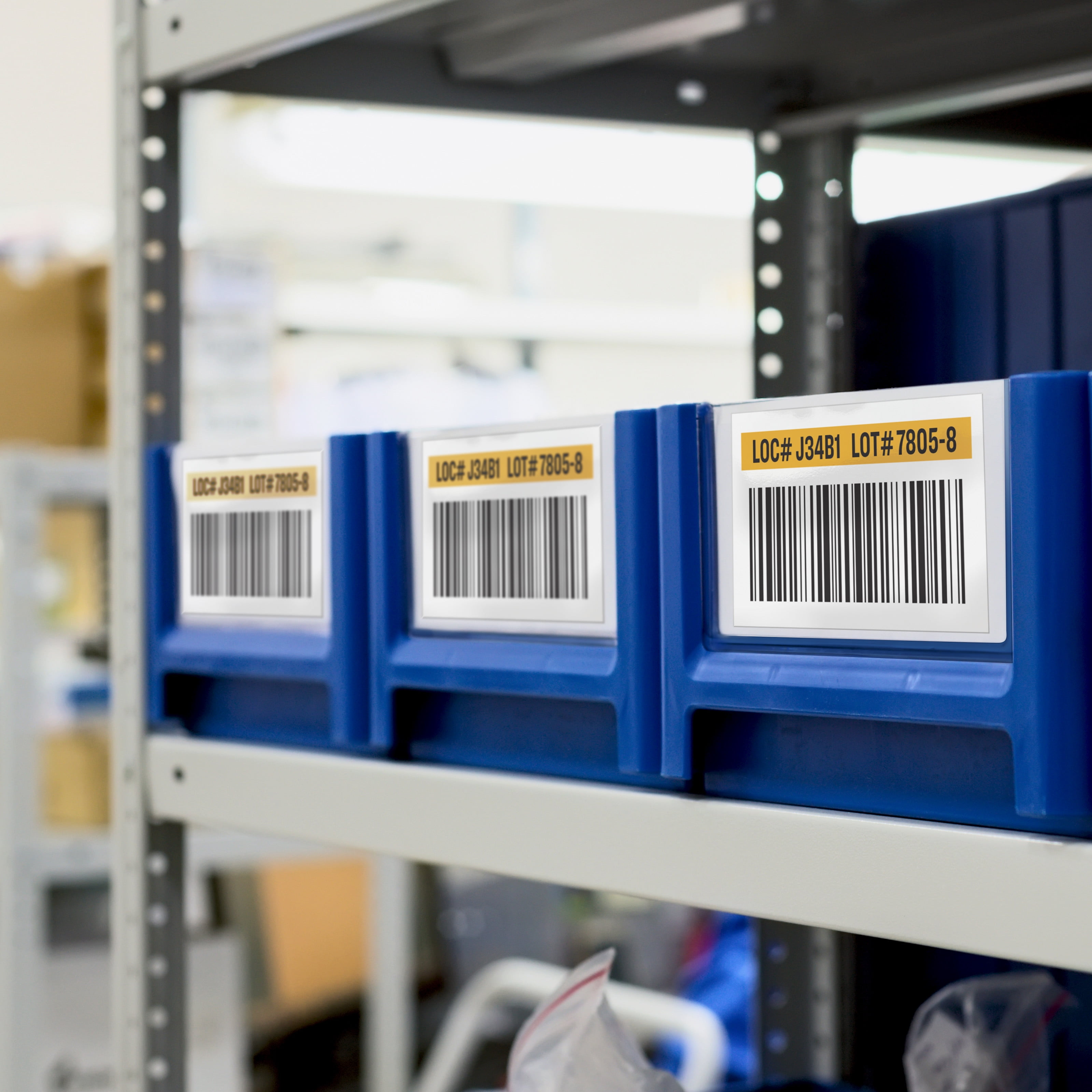 Avery Surface Safe ID Labels, 2" x 3-1/2", Water Resistant, Matte White, Removable Adhesive, 250 Labels (61503)