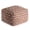 Brownstone, variant on Jani Surin 22" Square Pouf Ottoman Red