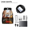 thumbnail image 4 of Tom And Jerry Backpack, Large Capacity Travel Bookbag, Durable Water-Resistant Laptop Backpack For Work, College, And Daily Use, 16.1x11.8x6.5 Inch, 4 of 8
