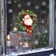 thumbnail image 1 of Adhesivos navideños grandes para ventanas | Pegatinas de muñecos de nieve de doble cara | Calcomanías navideñas para puertas de vidrio y espejos, 1 of 7