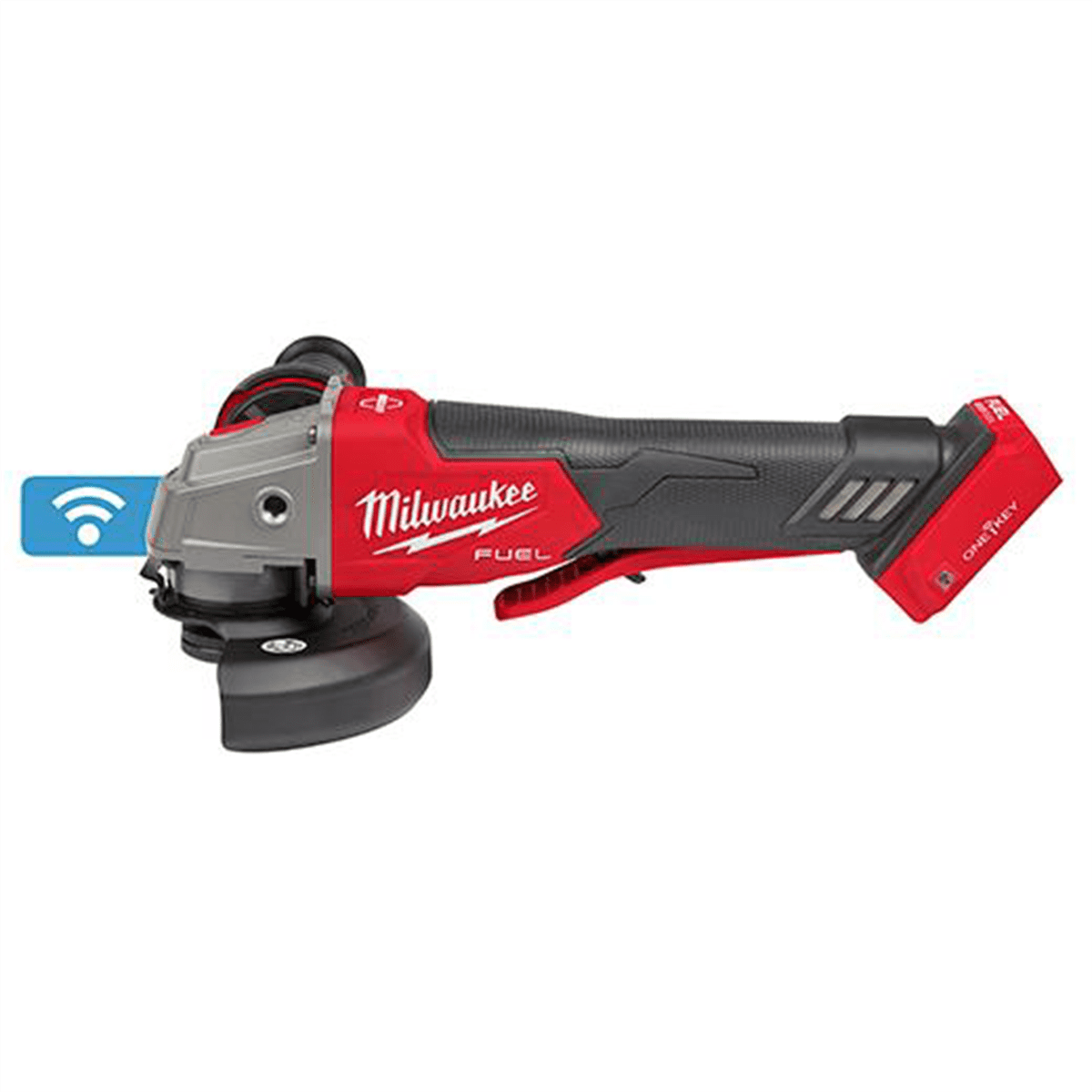 Milwaukee Tool M18 FUEL 4-1/2" / 5" Braking Grinder w/ ONE-KEY Paddle Switch, No Lock