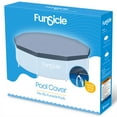 thumbnail image 3 of Funsicle 10 ft Round Above Ground Swimming Pool Cover, Gray, Adults, 3 of 6
