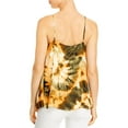 thumbnail image 3 of T Tahari Womens Tie Dye Pleated Camisole Top, 3 of 3