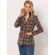 thumbnail image 2 of Chaqueta Formal Doble Botonadura Allegra K Naranja Azul S, 2 of 5