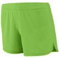 thumbnail image 1 of Ladies Accelerate Shorts Xl Lime, 1 of 4