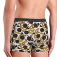 thumbnail image 4 of Kdxio Men's Boxer Briefs with Snake And Rose Print - Comfortable and Breathable Underwear for Everyday Wear, 4 of 7