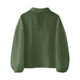 thumbnail image 4 of MIASHUI Chemise Garçon Tout-Petit Halloween Jacobite Écossais Classique à Lacets Vert, 4-6 Ans, 4 of 4