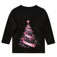 thumbnail image 5 of BFHHYA Kids' Boys Girls Christmas T-Shirt - Christmas Tree Printed 3/4-Sleeve Crew Neck Top for Daily Holiday Wear (3-12Y), 5 of 5