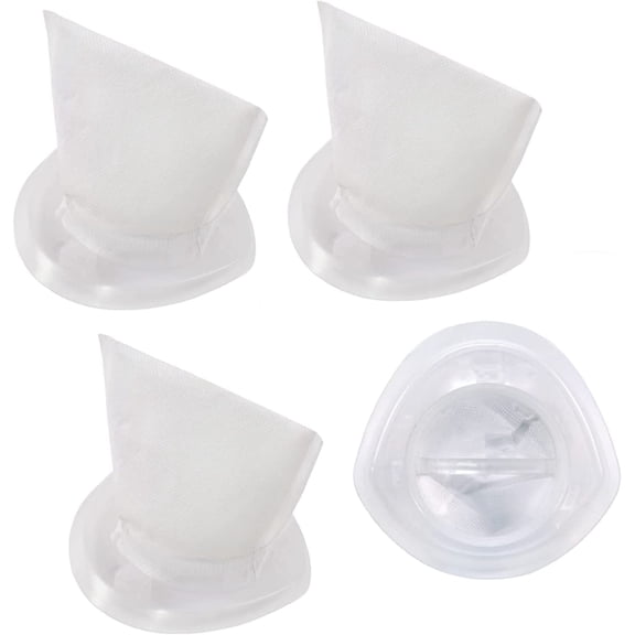 HQRP 4-pack Filter for Black & Decker HNV115B22 HNV115B26 HNV115J06 HNV115J13 HNV115J21 Lithium Hand Vac Vacuum