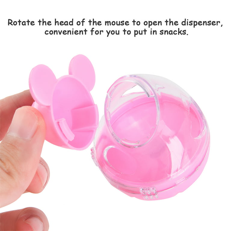 1pc Pink Pet Wobbler Toy For Dog And Cat Food Dispensing