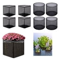 thumbnail image 2 of AOOOWER 4Pcs Garden Planting Grow Bag Portable Nursery Container Outdoor Planter Terrestrial Gardening Supplies Pots, 2 of 7