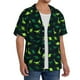 thumbnail image 2 of Fotbe Dinosaurs Camisa Estampada de Manga Corta para Hombre, Casual de Verano, Estilo Playero, Sin Arrugas-Small, 2 of 5