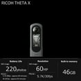 thumbnail image 4 of Ricoh Caméra Theta X 360 Degrés, Image Haute Résolution d'Environ 60 m, 5,7k 360, Écran Tactile, 4 of 15