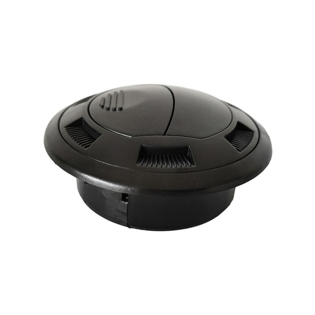 Air Vent Outlet Round Louvered Vent Exhaust Grille for Trailer RV Boats A