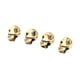 thumbnail image 4 of Cuentas decorativas para barba y cabello con diseño de calaveras elegantes de metal, puños para el cabello con rastas, anillos para el cabello, tubos para dorado, 4 of 9
