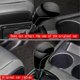 thumbnail image 3 of unique High qualityCar Gear Shift Handle Buttons Cover Stickers Gear Shift Knob Trim for 2024 Car Accessories Bright Black, 3 of 5