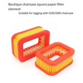 thumbnail image 4 of 5800 Chainsaw Air Filter for 5200 5800 Gasoline 52cc 58cc Chainsaw Parts Replacement 52 Small Square, 4 of 5