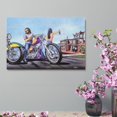 thumbnail image 4 of David Mann Motorcycle Art Gnghost Rider Prints Poster (40) Wall Art Picture Painting Poster Canvas Print Posters Artworks Bedroom Living Room Decor 11x17inch(28x43cm), 4 of 6