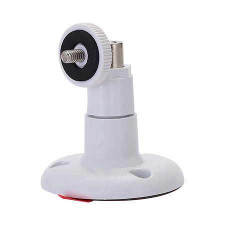 Security Camera Wall Mount, Adhesive Wall Mount Mounting Bracket, Adjustable Indoor Outdoor Equipped for Arlo, for Arlo Pro, White
