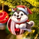 thumbnail image 4 of 1 Adorno Navideño para Árbol de Navidad, Acrílico, Colgante para Árbol de Navidad, Fiestas, Coche, Decoración Del Hogar., 4 of 7