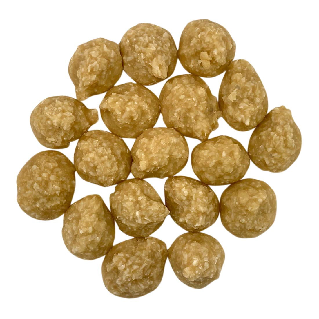 Needzo Fresh Caramel Coconut Haystacks, Wrapped Sweet Snacks for Adults and Kids, 3 Bags, 6