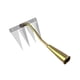 thumbnail image 2 of Desmalezadora manual desmontable para jardinería, herramienta para desherbar césped. 4 dientes, 2 of 9