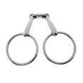 thumbnail image 5 of Stainless Steel Mouth Bit / Snaffle Bit O-ring Horse 5" Mouth Banmo, 5 of 5