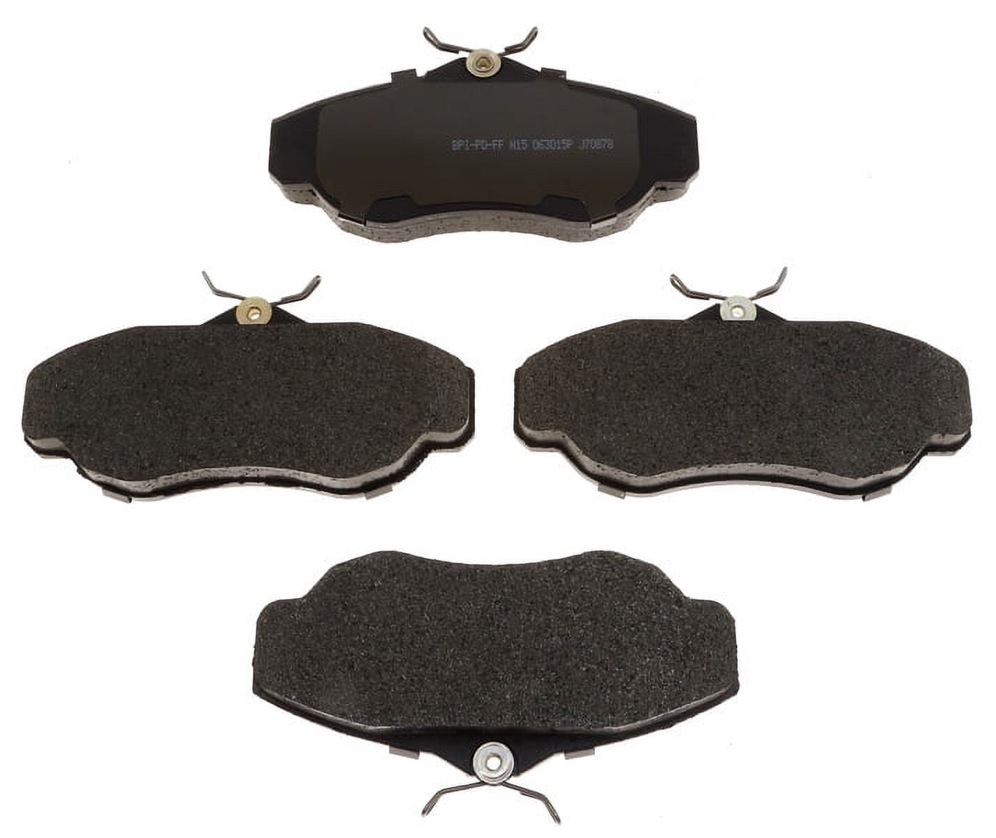 Raybestos R-Line Semi-Metallic Brake Pads Fits select: 1990-1994 VOLKSWAGEN CORRADO, 1993-1995 VOLKSWAGEN PASSAT