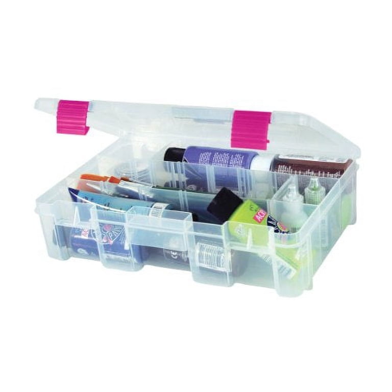 d*9様 9-nine- storage box Creative Options Deep Utility Nine Compartment Clear Storage Box
