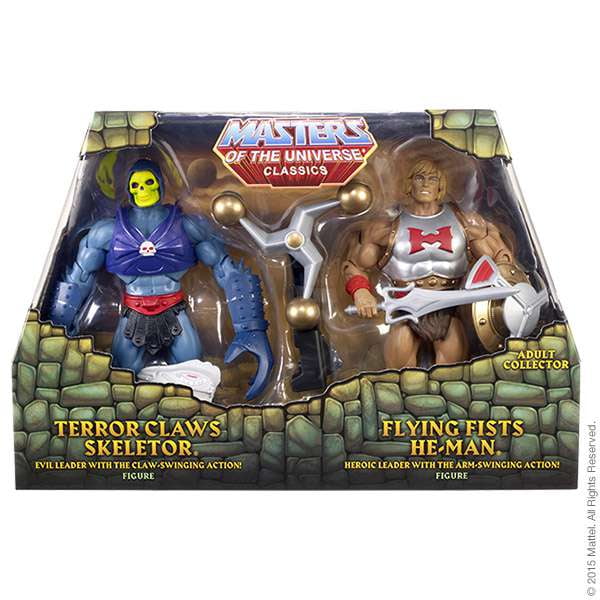 Flying Fists He-Man & Terror Claws Skeletor Action Figure 2-Pack - Walmart.com - Walmart.com